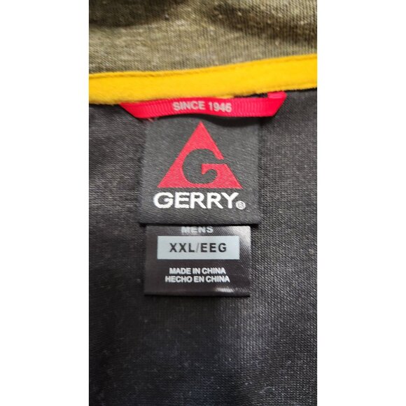 Gerry Men’s Full Zip Jacket XXL Heather Gray Fleece Softshell Outdoor Hiking Coa - Picture 5 of 8